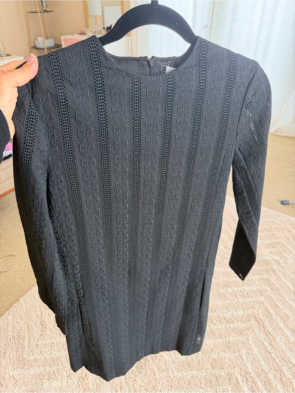Chloé Embroidered Shift Dress - Picture 3 of 10